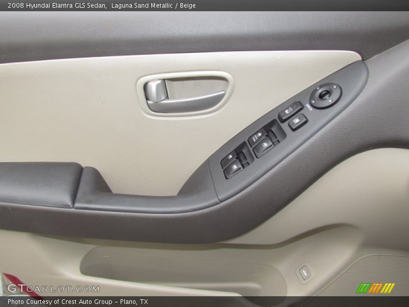 Laguna Sand Metallic / Beige 2008 Hyundai Elantra GLS Sedan