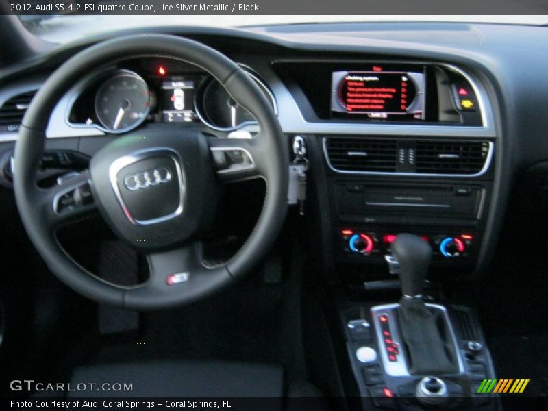 Dashboard of 2012 S5 4.2 FSI quattro Coupe