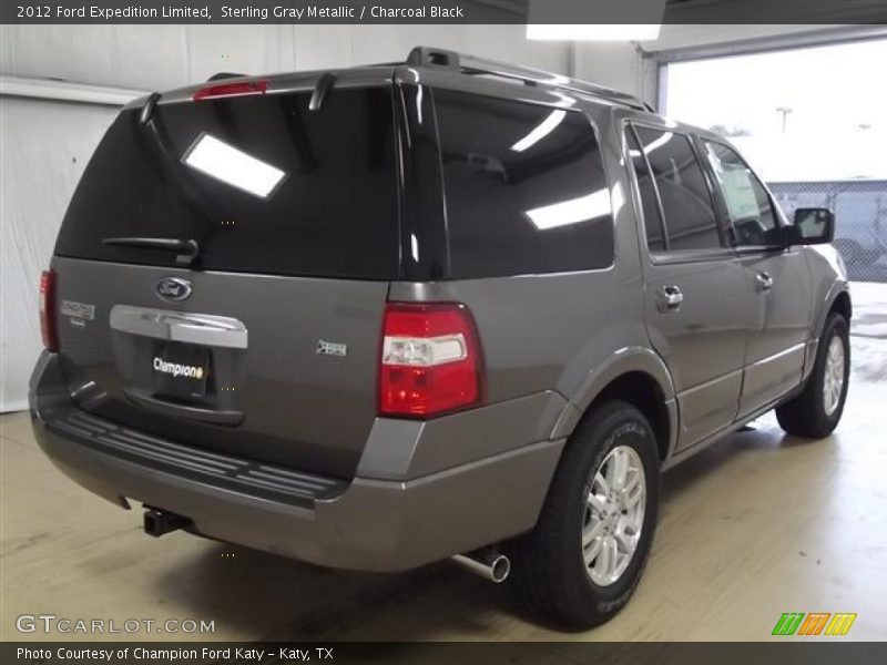 Sterling Gray Metallic / Charcoal Black 2012 Ford Expedition Limited