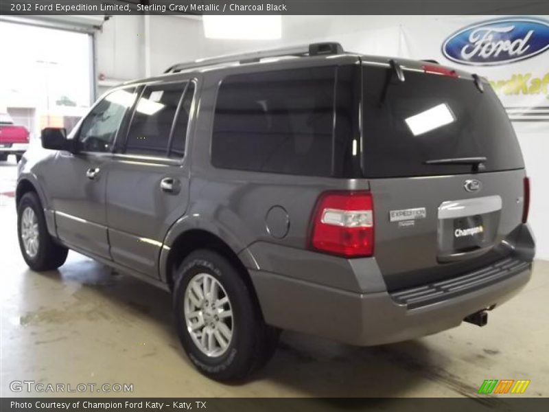 Sterling Gray Metallic / Charcoal Black 2012 Ford Expedition Limited
