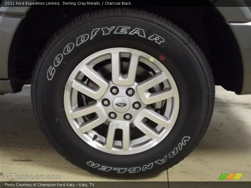 Sterling Gray Metallic / Charcoal Black 2012 Ford Expedition Limited