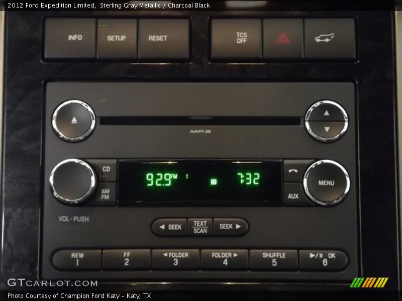 Audio System of 2012 Expedition Limited