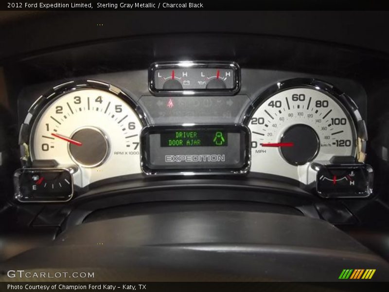  2012 Expedition Limited Limited Gauges