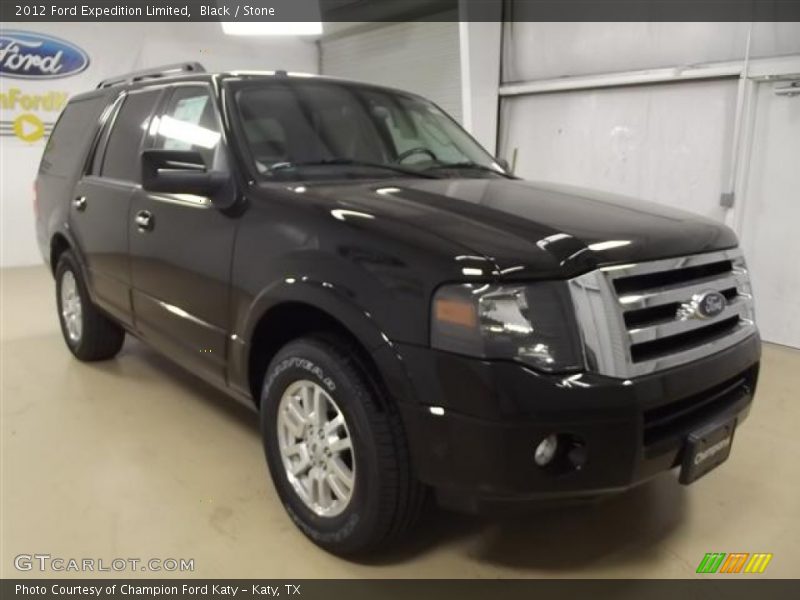 Black / Stone 2012 Ford Expedition Limited