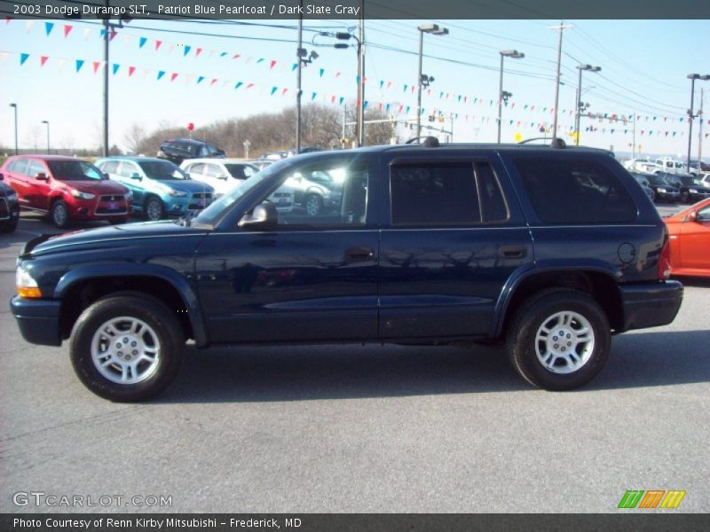 Patriot Blue Pearlcoat / Dark Slate Gray 2003 Dodge Durango SLT