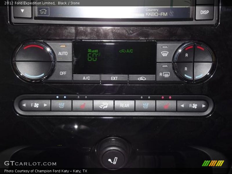 Black / Stone 2012 Ford Expedition Limited