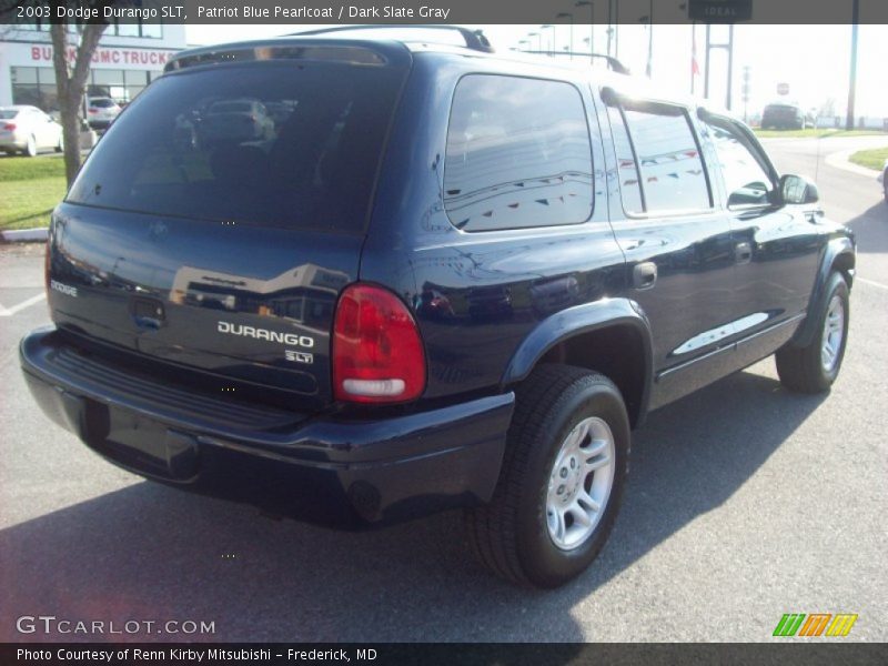 Patriot Blue Pearlcoat / Dark Slate Gray 2003 Dodge Durango SLT