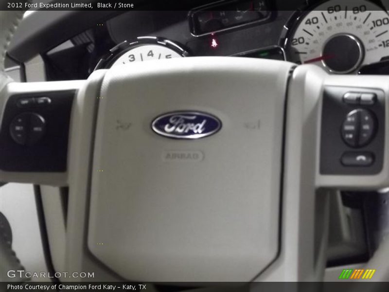 Black / Stone 2012 Ford Expedition Limited