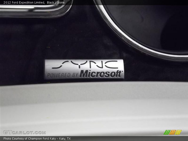 Black / Stone 2012 Ford Expedition Limited