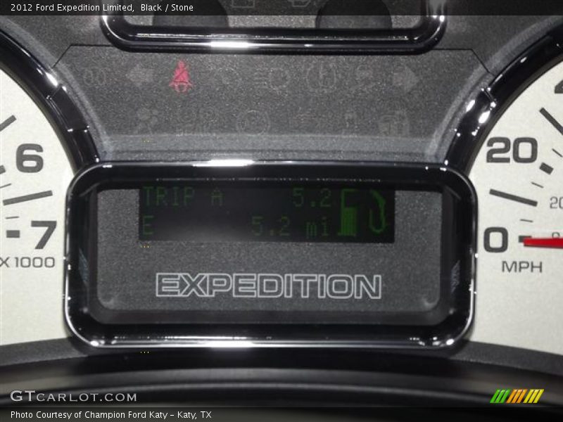 Black / Stone 2012 Ford Expedition Limited