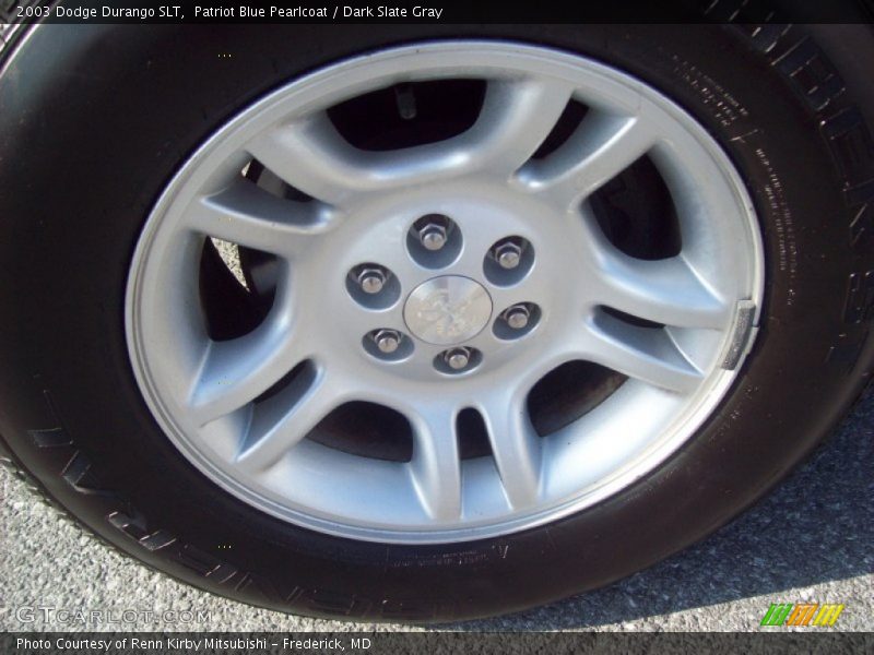 Patriot Blue Pearlcoat / Dark Slate Gray 2003 Dodge Durango SLT