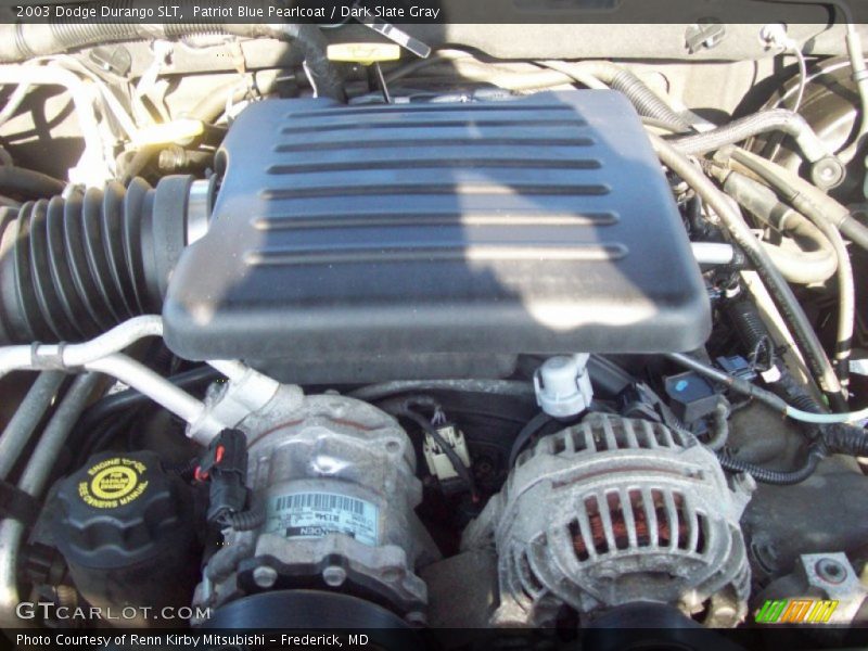  2003 Durango SLT Engine - 4.7 Liter OHV 16-Valve V8