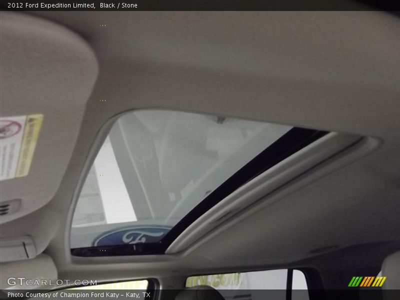 Black / Stone 2012 Ford Expedition Limited