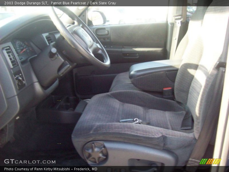Patriot Blue Pearlcoat / Dark Slate Gray 2003 Dodge Durango SLT