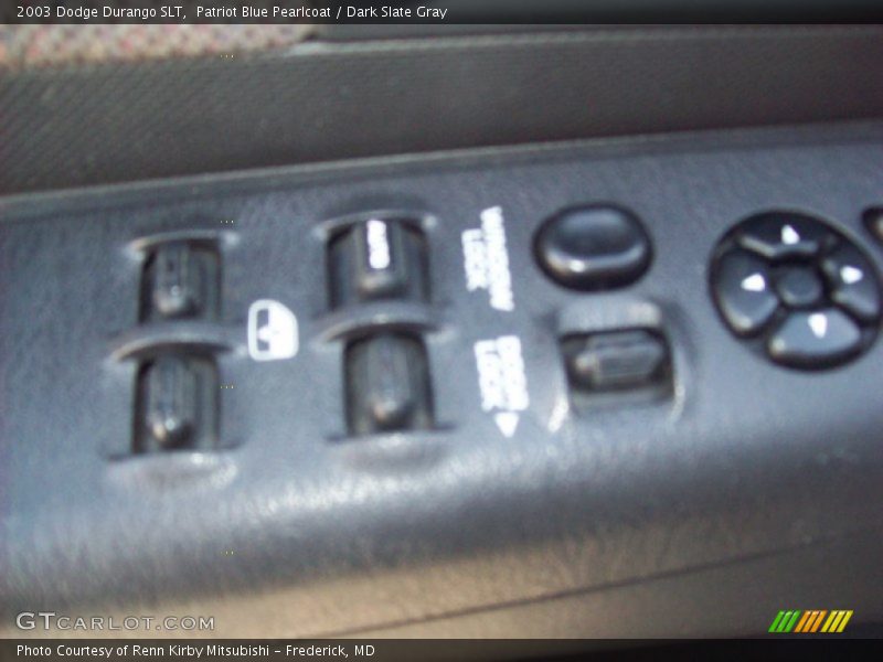 Patriot Blue Pearlcoat / Dark Slate Gray 2003 Dodge Durango SLT