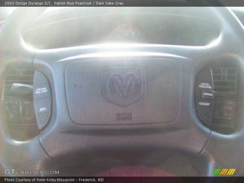 Patriot Blue Pearlcoat / Dark Slate Gray 2003 Dodge Durango SLT
