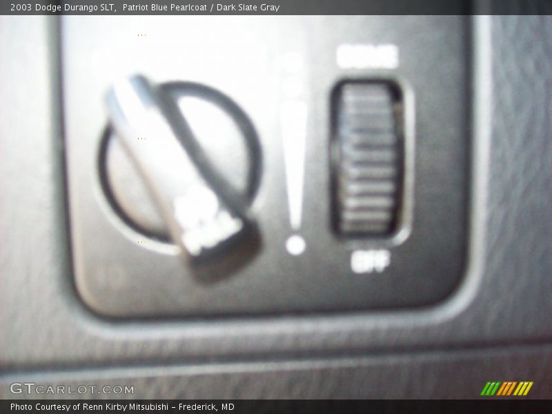 Patriot Blue Pearlcoat / Dark Slate Gray 2003 Dodge Durango SLT