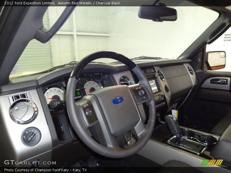 Autumn Red Metallic / Charcoal Black 2012 Ford Expedition Limited
