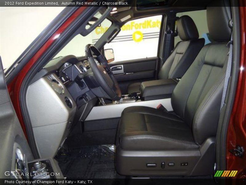 Autumn Red Metallic / Charcoal Black 2012 Ford Expedition Limited