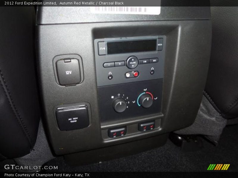 Autumn Red Metallic / Charcoal Black 2012 Ford Expedition Limited