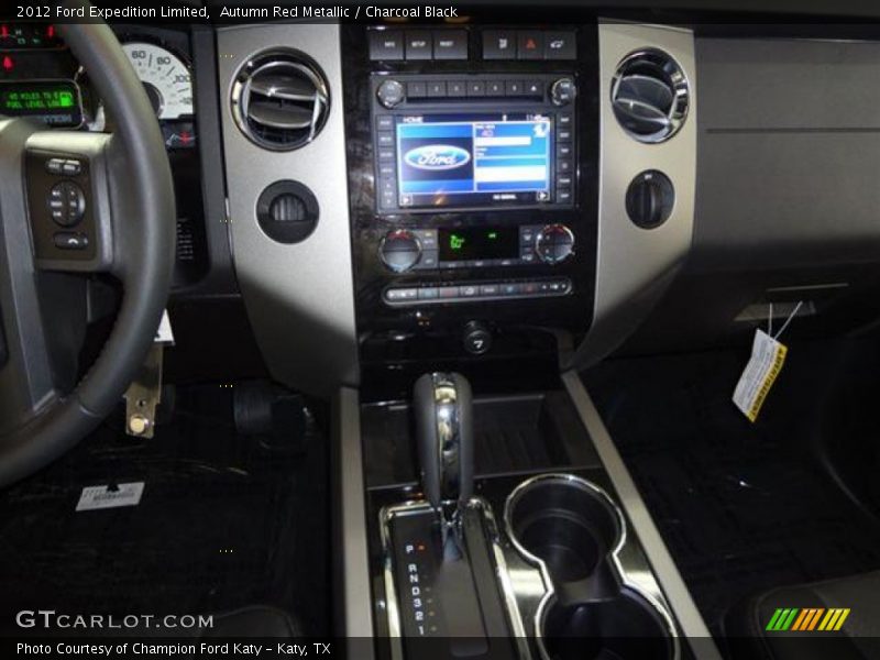 Autumn Red Metallic / Charcoal Black 2012 Ford Expedition Limited