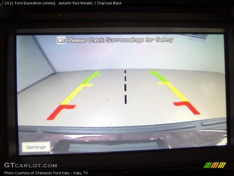 Autumn Red Metallic / Charcoal Black 2012 Ford Expedition Limited