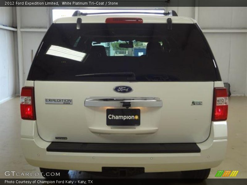 White Platinum Tri-Coat / Stone 2012 Ford Expedition Limited