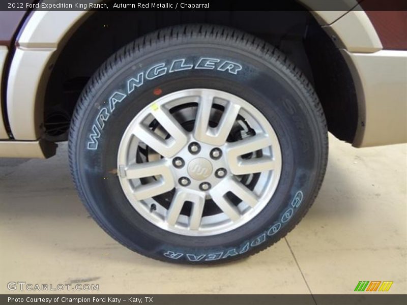 Autumn Red Metallic / Chaparral 2012 Ford Expedition King Ranch