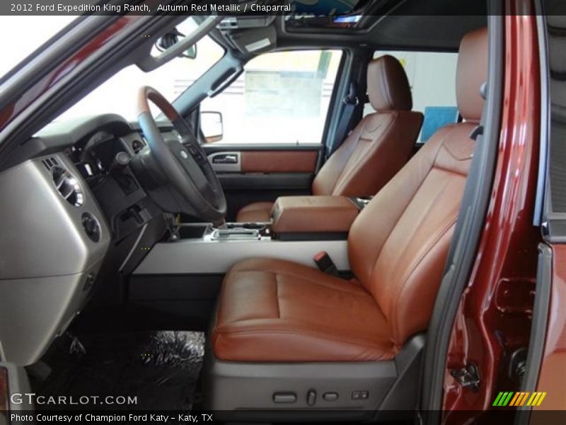 Autumn Red Metallic / Chaparral 2012 Ford Expedition King Ranch