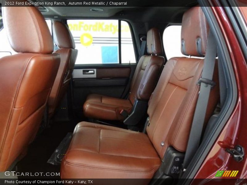 Autumn Red Metallic / Chaparral 2012 Ford Expedition King Ranch