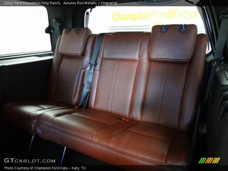 Autumn Red Metallic / Chaparral 2012 Ford Expedition King Ranch