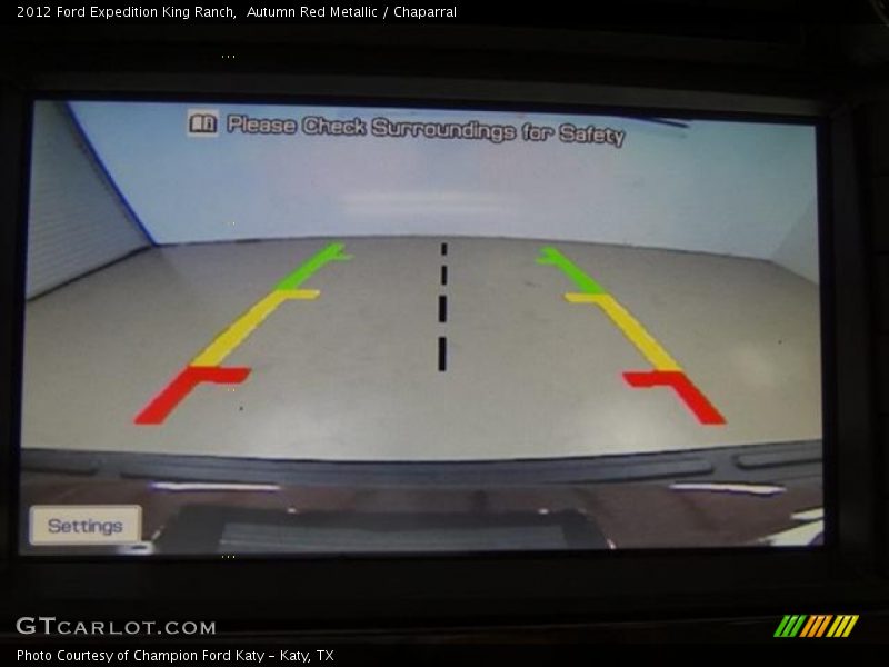 Autumn Red Metallic / Chaparral 2012 Ford Expedition King Ranch