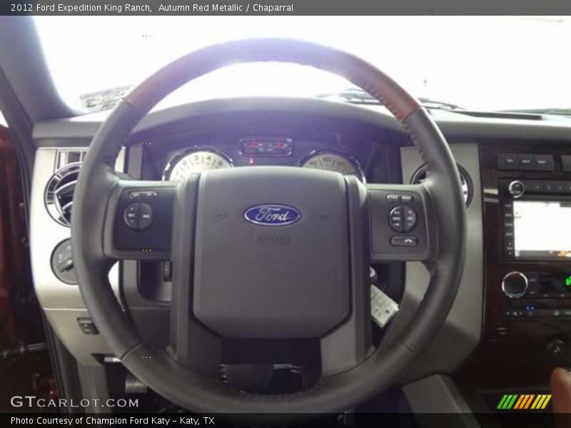 Autumn Red Metallic / Chaparral 2012 Ford Expedition King Ranch