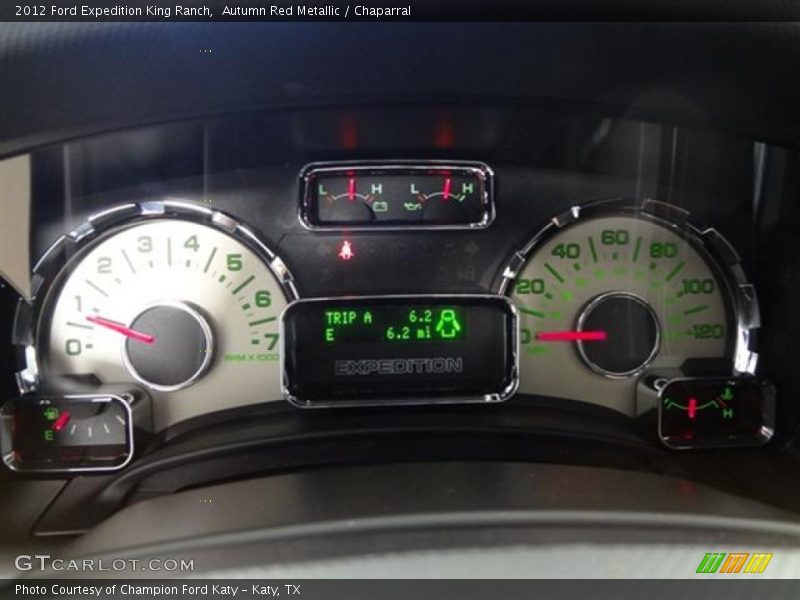 Autumn Red Metallic / Chaparral 2012 Ford Expedition King Ranch