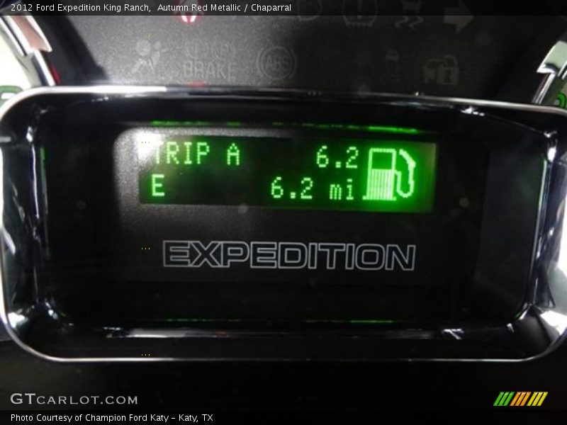 Autumn Red Metallic / Chaparral 2012 Ford Expedition King Ranch
