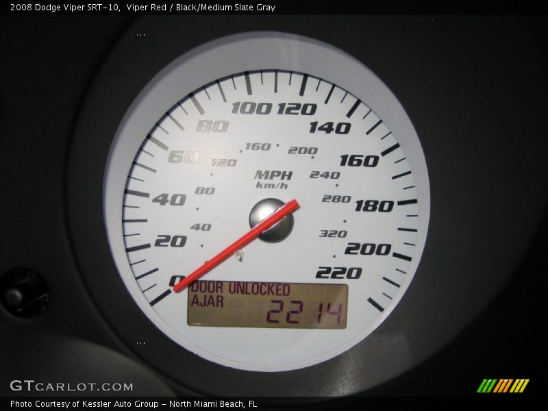  2008 Viper SRT-10 SRT-10 Gauges