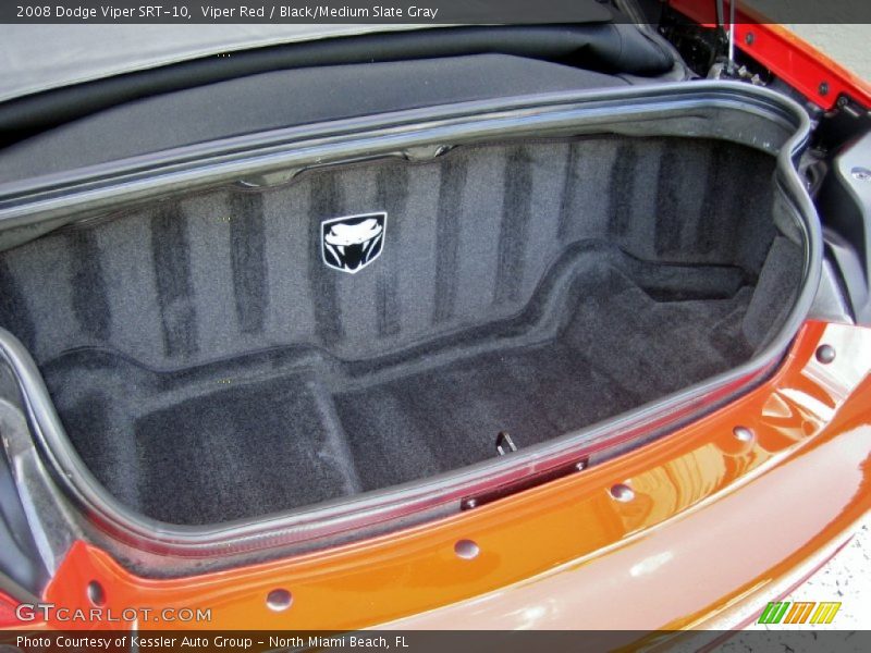  2008 Viper SRT-10 Trunk