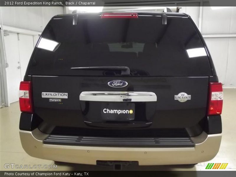 Black / Chaparral 2012 Ford Expedition King Ranch