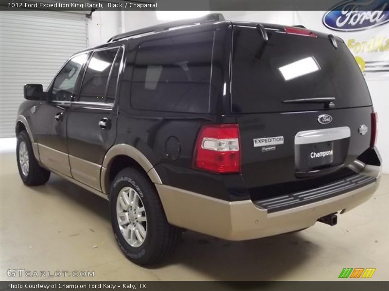 Black / Chaparral 2012 Ford Expedition King Ranch