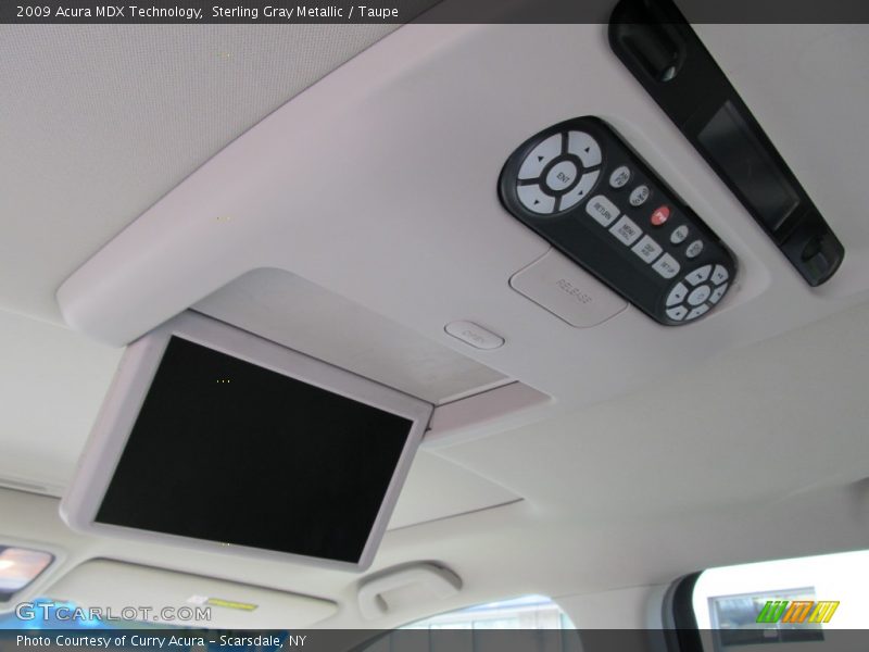 Sterling Gray Metallic / Taupe 2009 Acura MDX Technology