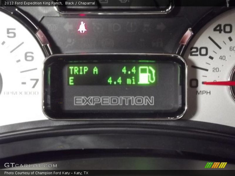 Black / Chaparral 2012 Ford Expedition King Ranch