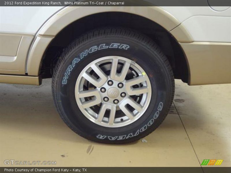 White Platinum Tri-Coat / Chaparral 2012 Ford Expedition King Ranch