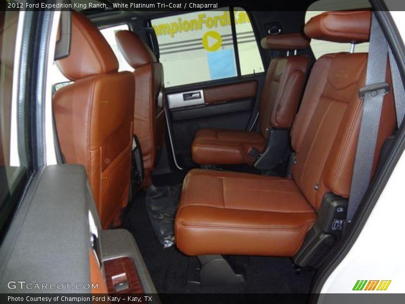 White Platinum Tri-Coat / Chaparral 2012 Ford Expedition King Ranch