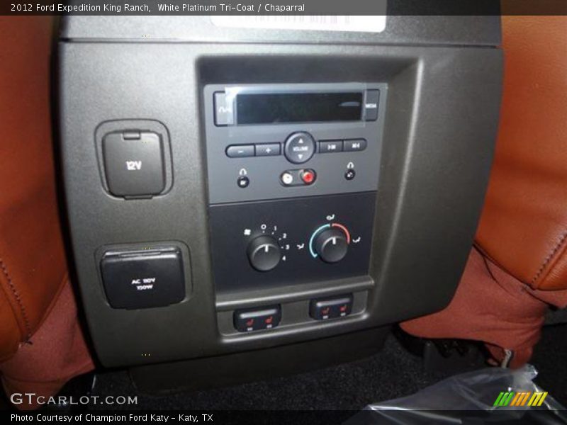 White Platinum Tri-Coat / Chaparral 2012 Ford Expedition King Ranch