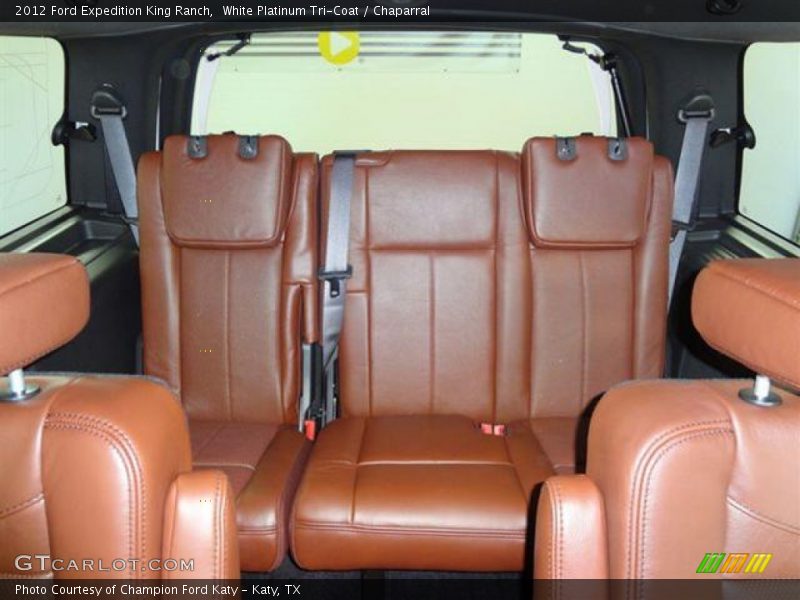 White Platinum Tri-Coat / Chaparral 2012 Ford Expedition King Ranch