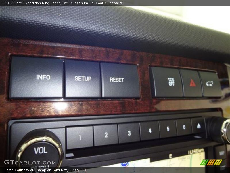 White Platinum Tri-Coat / Chaparral 2012 Ford Expedition King Ranch