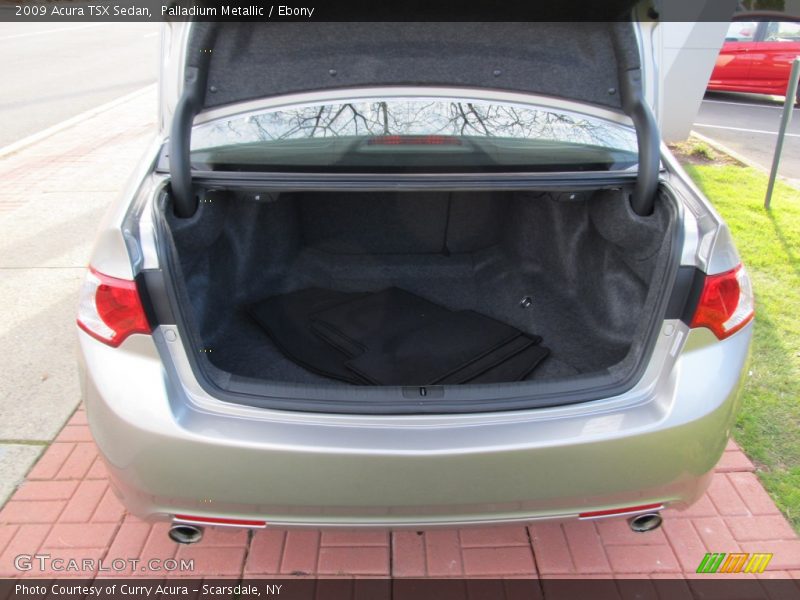 Palladium Metallic / Ebony 2009 Acura TSX Sedan