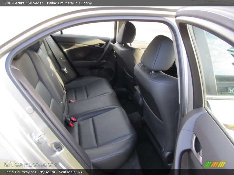 Palladium Metallic / Ebony 2009 Acura TSX Sedan