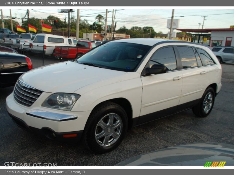 Stone White / Light Taupe 2004 Chrysler Pacifica