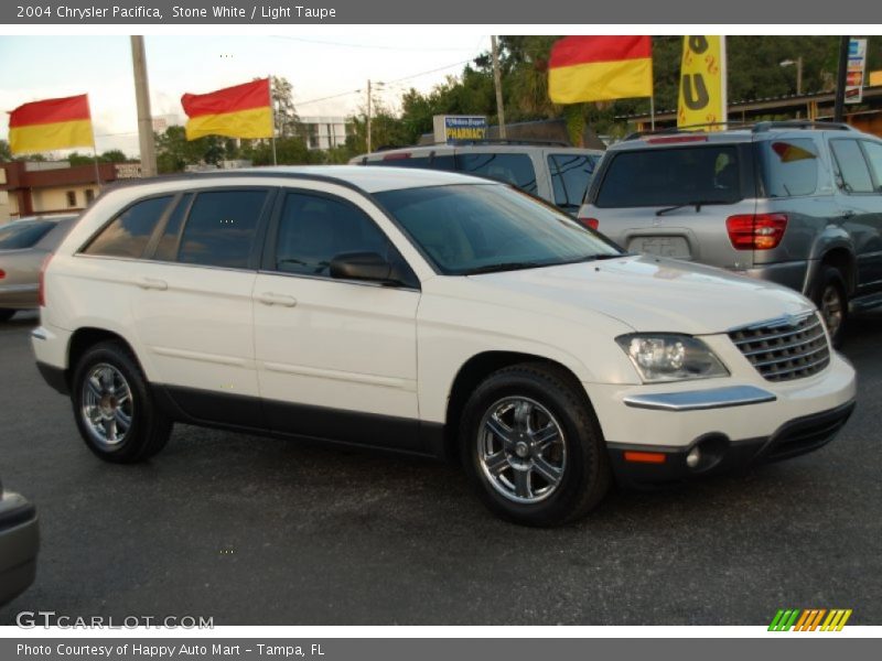 Stone White / Light Taupe 2004 Chrysler Pacifica